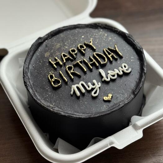 Бенто торт «Happy birthday my love»
