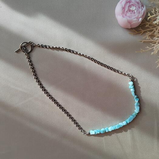 Ожерелье из ларимара