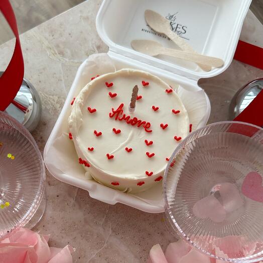 Бенто торт для любимого Amore