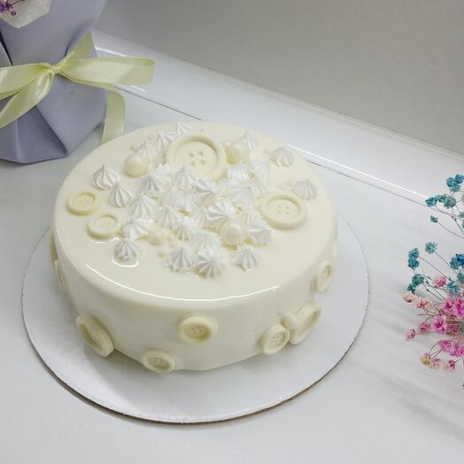 Муссовый торт для ребенка, на день рождения, на крестины ребенка