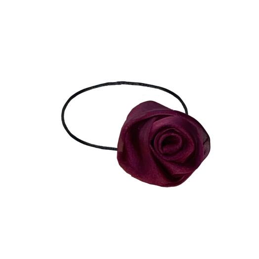 Чокер ROSE бордовый