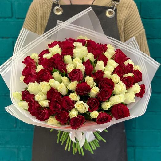 Ramo de 101 rosas