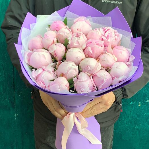 Пионы розовые 21