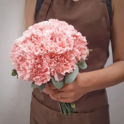 Букет невесты из диантусов