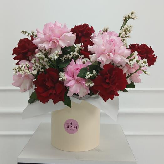 Композиция из французских роз