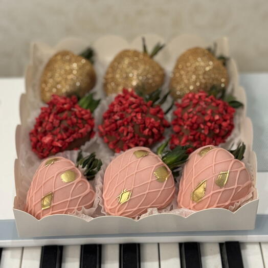 Клубника в шоколаде 9 шт