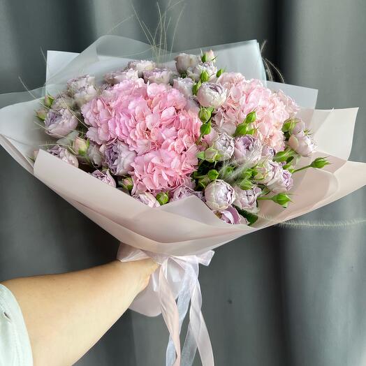 Букет лаванда 19