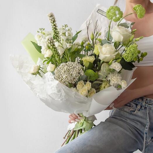 Букет "Небетонные джунгли" — Размер L