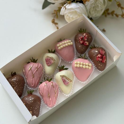 Клубника в шоколаде Callebaut 10 штук