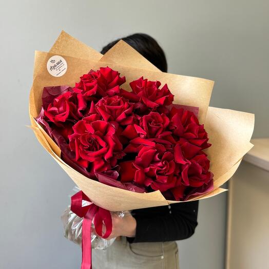 Красные кружевные розы🌹