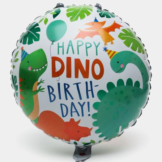 Шар «Happy Dino Birthday»