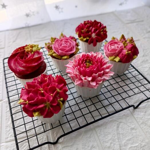 Капкейки Красный бархат 🧁