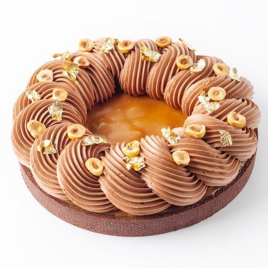 Тарт XXL «Фундук-карамель»