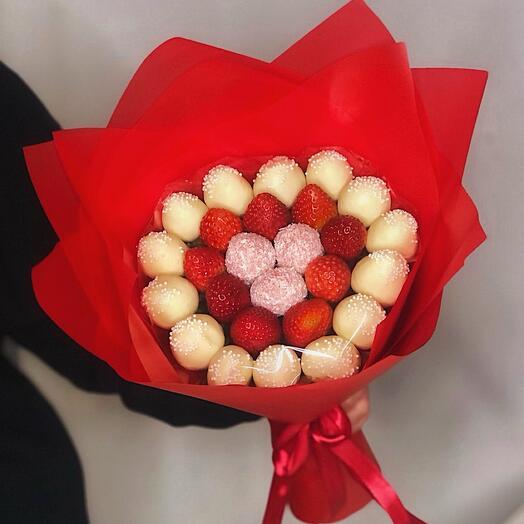 Букет из клубники в шоколаде «Passion