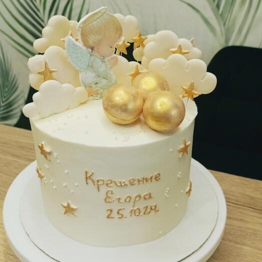 Торт на крещение