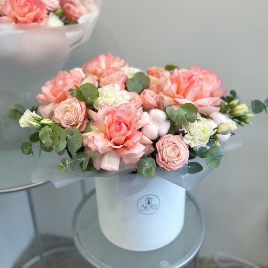 Цветы в коробке 🌸 Королевская