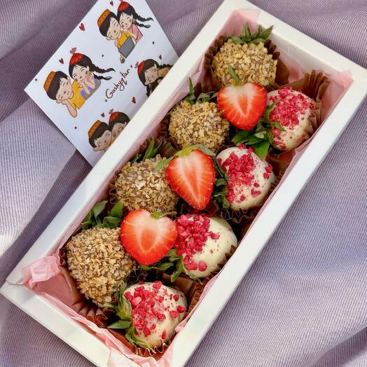 Клубника в шоколаде "Rose"