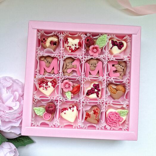 Подарок маме шоколад конфеты день матери