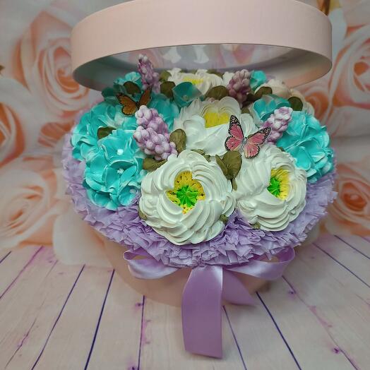 Зефирные цветы , пионы