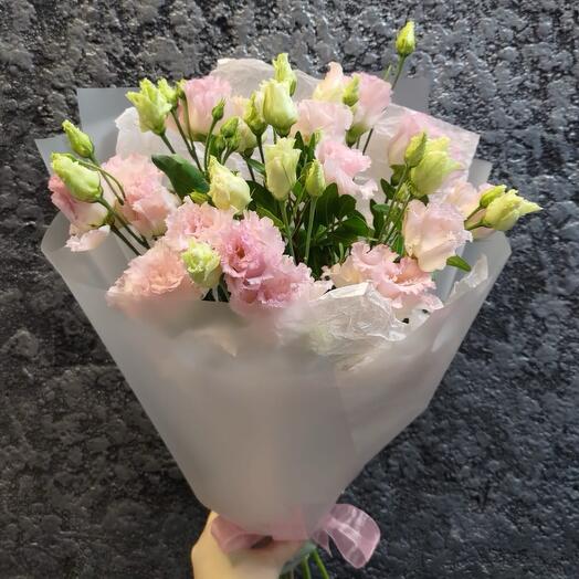Букет и Эустомы розовой Махровой 💝