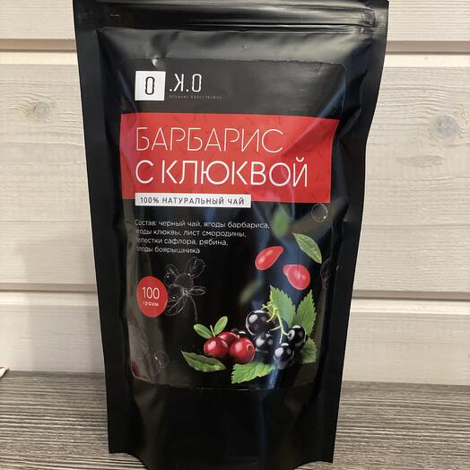 Black Barberry tea with Cranberries