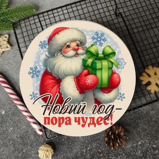 Бенто мини-торт на новый год