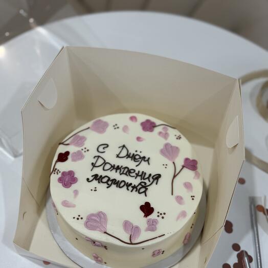 Bento- Happy Birthday cake, Mommy