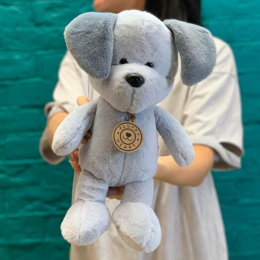 Мягкая игрушка Щенок 25 см