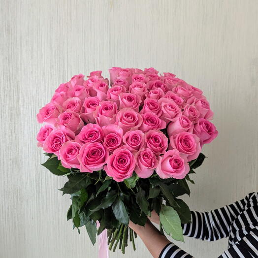 50 Pink Rose bundle