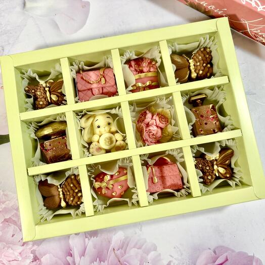 Подарочный набор из шоколада для любимых