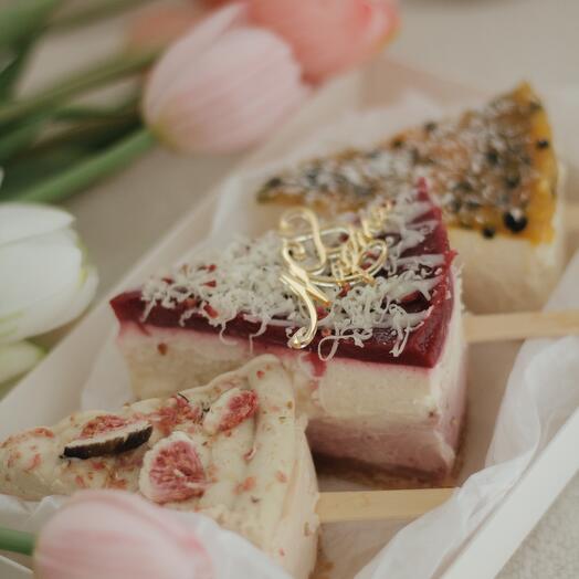 Чизкейки на палочке