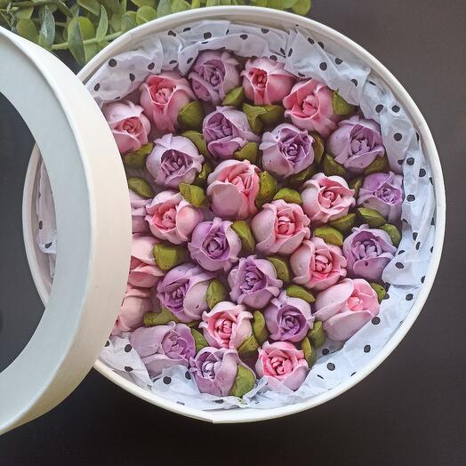 Marshmallow tulips