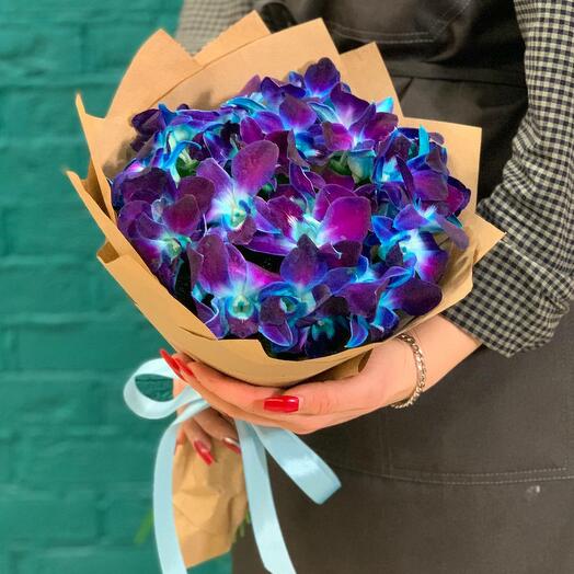 Букет из 25 Орхидей Космос