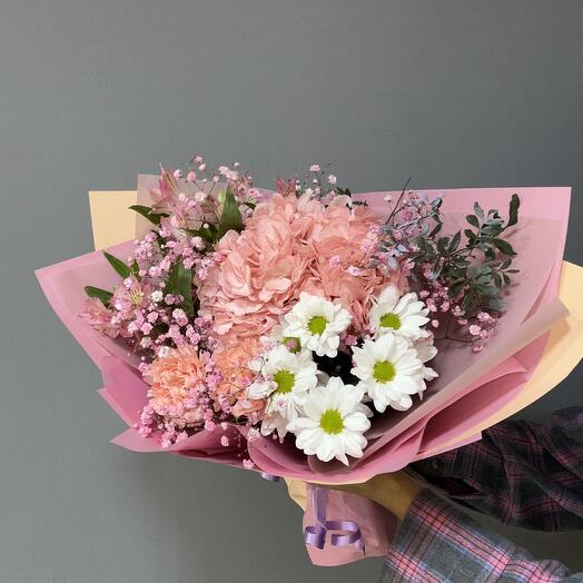 Букет Цветов Pink 18