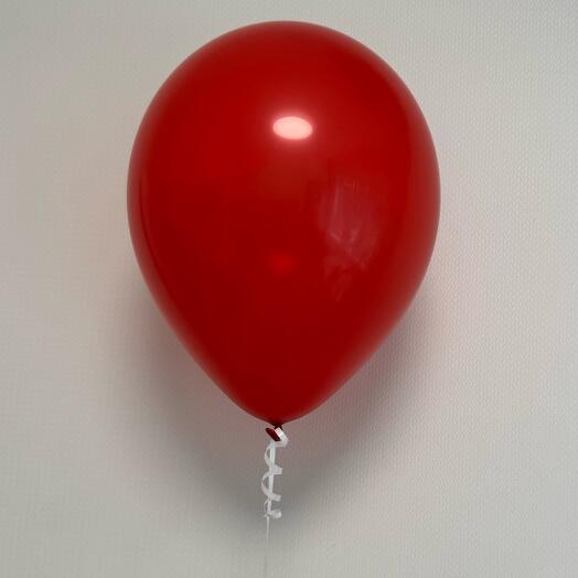 Воздушный шар красный 1 шт