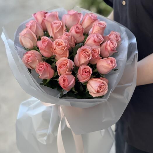 25 микс роз Кения 40 см