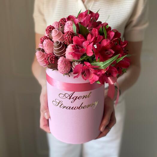 Ramo con alstroemeria