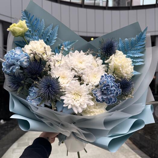 Синий 💙 иней