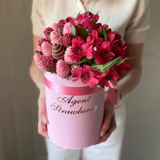 Ramo con alstroemeria