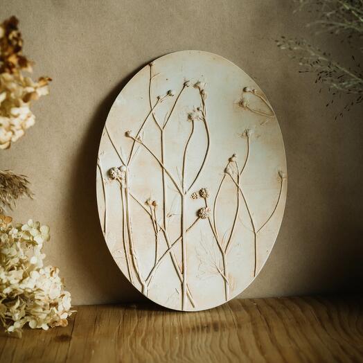 Барельеф ботанический (L) "Лютики"