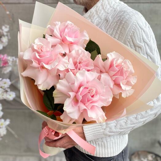 5 French roses