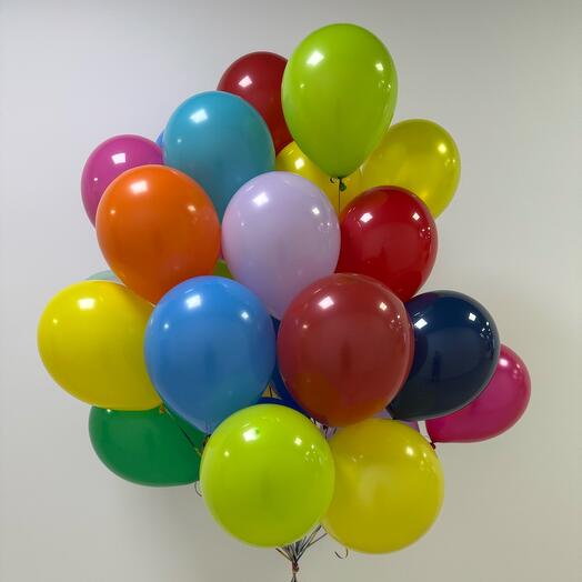 Cloud of balloons