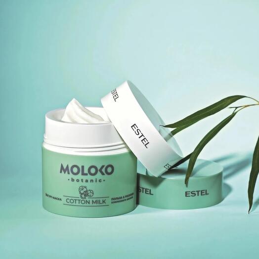 ESTEL PROFESSIONAL Маска-йогурт MOLOKO BOTANIC для интенсивного питания и восстановления волос, 300 мл