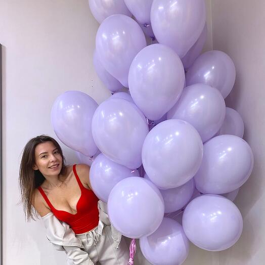 30 гелиевых шаров