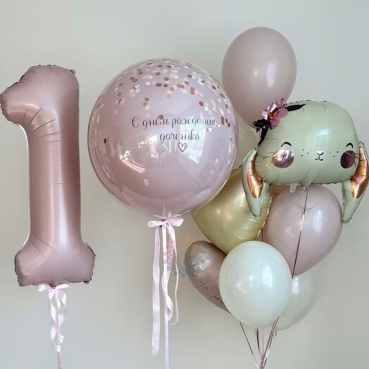 Шары Девочке - Розовые мечты