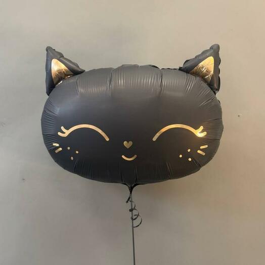 Шар фигура Чёрная кошка