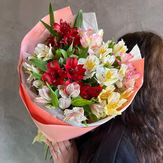 Букет из альстромерии (Микс)