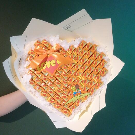 Букет из "Love is Апельсин"