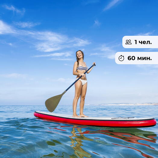 Море по колено. Прогулка на сапсёрфе без инструктора