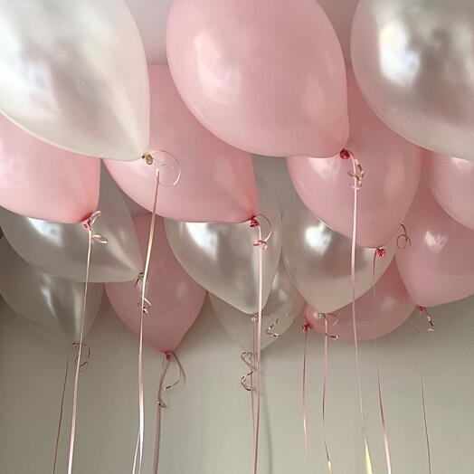 Воздушные шары под потолок 15шт